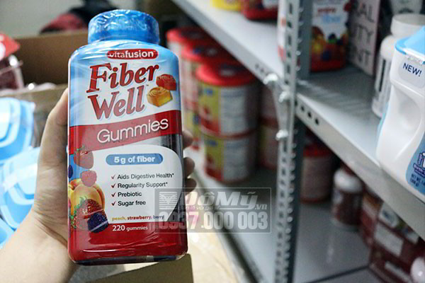 Fiber Well Gummies 220 viên - Bổ sung chất xơ