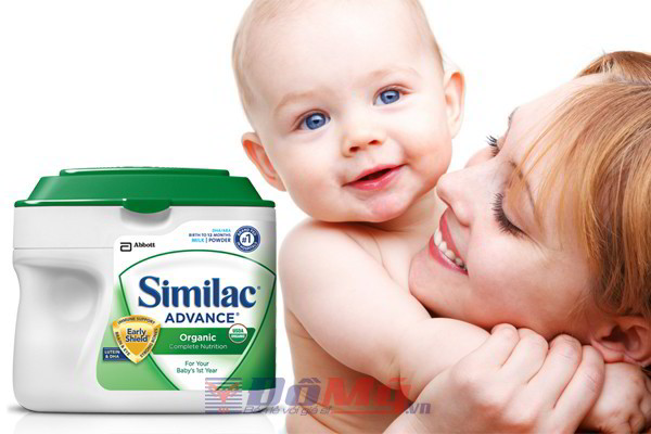Sữa Similac Advance Organic hữu cơ dành cho bé từ 0-12 tháng 658g nhập từ Mỹ