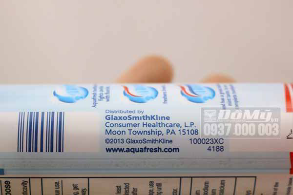 Kem đánh răng cho bé trên 2 tuổi Aquafresh Kids Cavity Protection 130,4g từ Mỹ