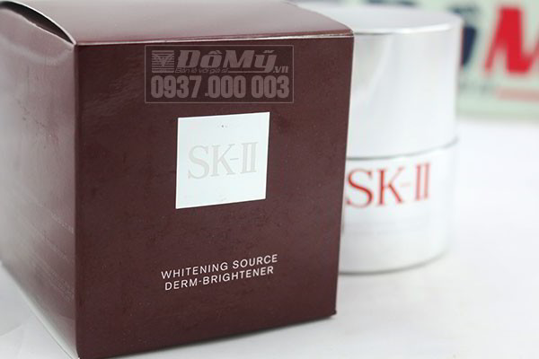 Kem dưỡng đêm trắng da trị nám tàn nhang SK-II Whitening Source Derm Brightener 75g của Nhật Bản