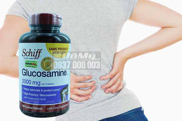 Glucosamine Schiff giúp nhức mỏi lưng về cột sống