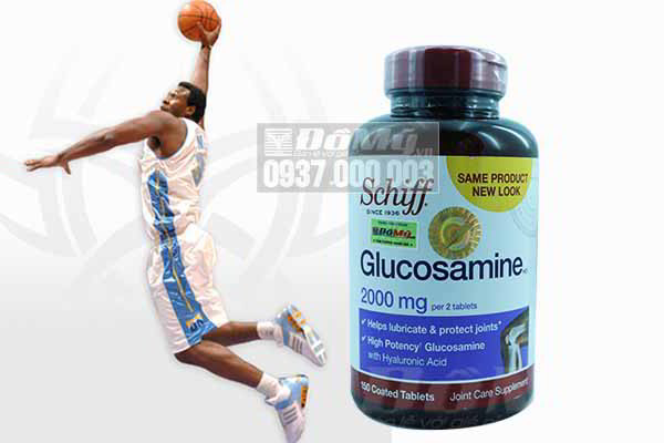Thuốc bổ khớp Glucosamine Schiff được các vận động viên thể thao chuyên dùng