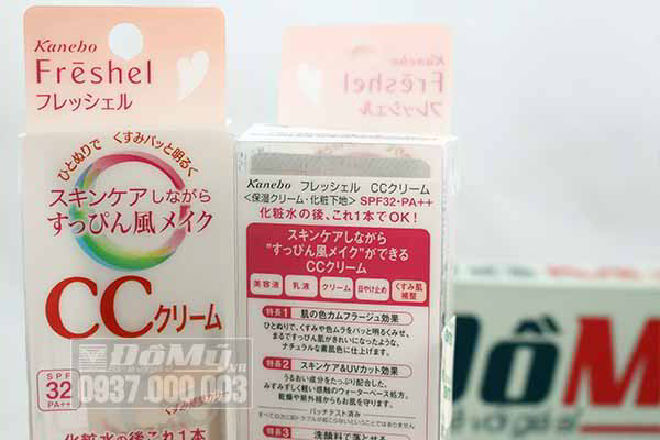 Kem nền CC Kanebo Freshel CC cream SPF 32 PA++ Nhật Bản