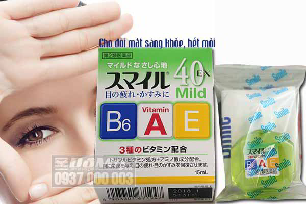 Thuốc nhỏ mắt 40 Mild của Nhật