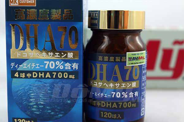 Thuốc bổ não DHA 700mg MK Customer 120 viên Nhật Bản