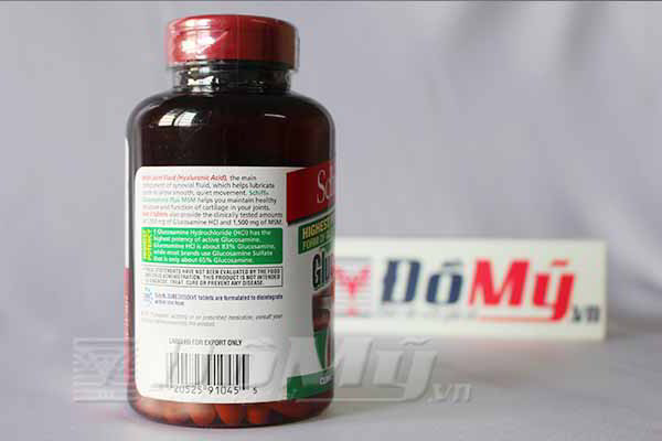 Schiff Glucosamine Hcl 1500mg Plus Msm 1500mg 8