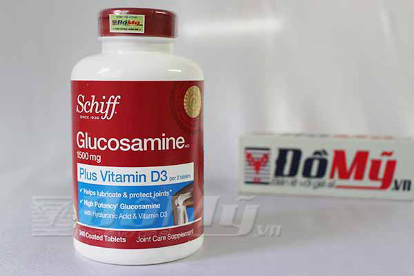 Viên uống hỗ trợ đau khớp của Mỹ Glucosamine plus Vitamin D 340 viên