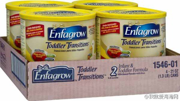 Enfagrow Toddler Transitions số 2 595g 9-18 tháng của Mỹ