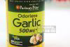 Tinh dầu tỏi của Mỹ Odorless Garlic Puritan’s Pride 500mg 100 viên
