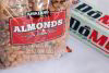 Hạt hạnh nhân Kirkland Almonds không muối gói 1.36kg của Mỹ