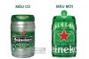 Bia Heineken nhập khẩu từ Hà Lan 5 lít