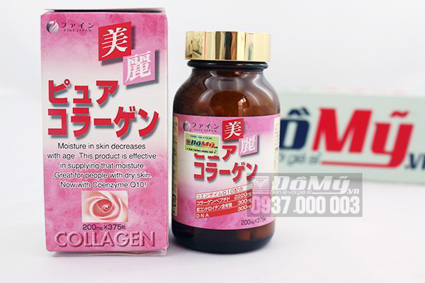 Ngăn ngừa lão hóa da một cách hiệu quả với Collagen Fine Pure 375 viên của Nhật Bản
