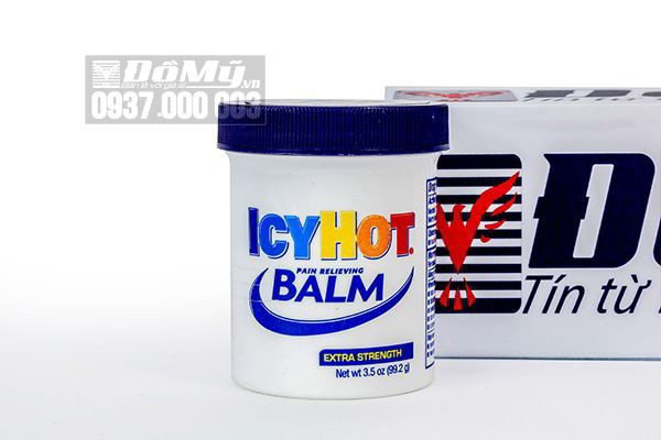 Kem xoa bóp giảm đau nhức Icy Hot Balm Pain Relieving Extra Strength 99.2g của Mỹ