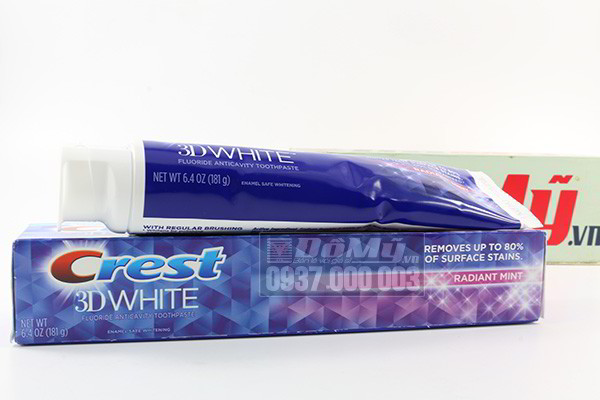 Kem đánh răng Crest 3D White Advanced của Mỹ