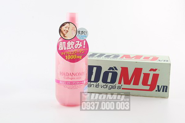 Xịt khoáng Hadanomy Collagen Mist chai 250 ml của Nhật