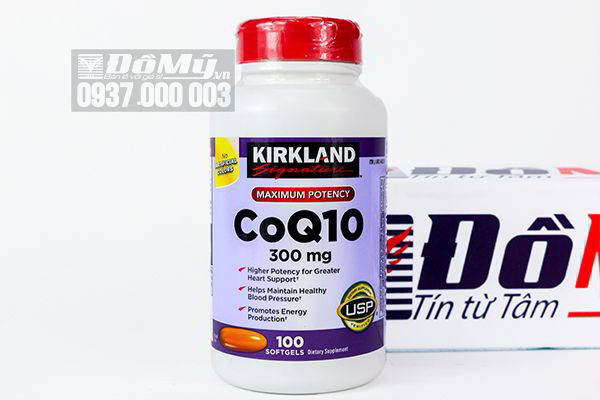 Viên uống Bổ Tim Mạch Kirkland Signature CoQ10 300 mg của Mỹ