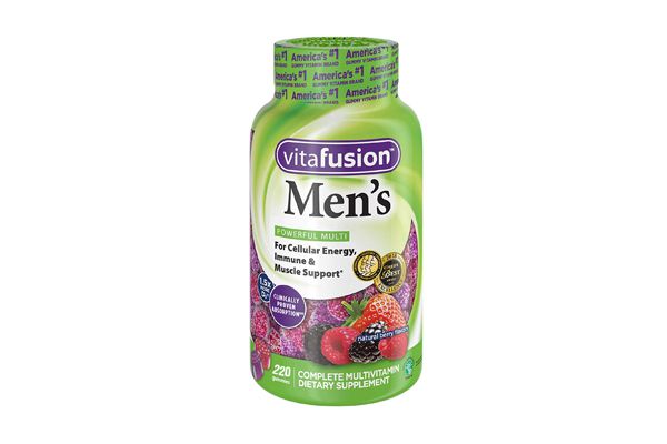 Kẹo Vitamin cho nam Vitafusion Men’s Complete Multivitamin 220 viên của Mỹ