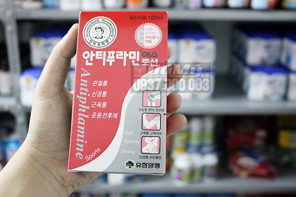 ầu nóng xoa bóp Antiphlamine (100ml) của Hàn Quốc 1