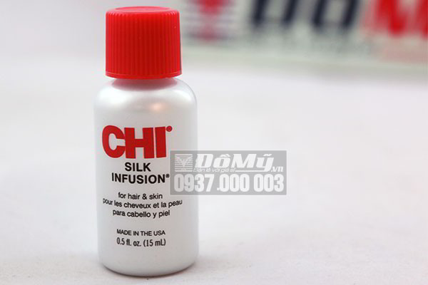 Tinh dầu dưỡng bóng tóc CHI Silk Infusion 15ml của Mỹ