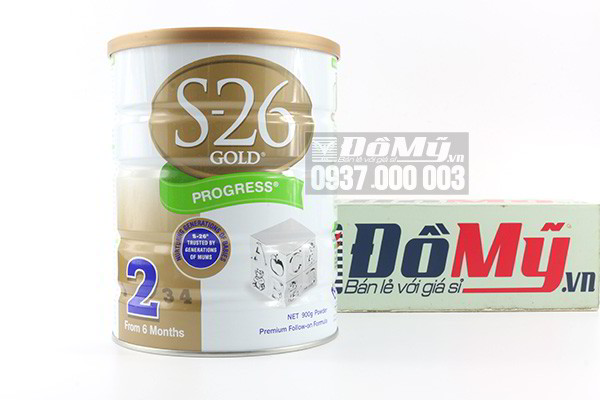 Sữa S26 Gold Progress số 2 dành cho bé từ 6-12 tháng 900g của Úc