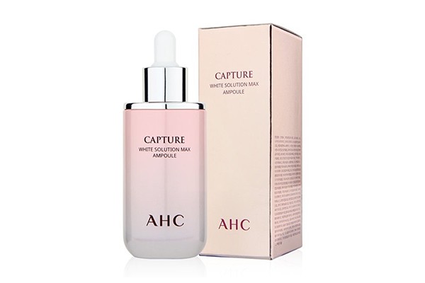 Tinh chất chăm sóc da trắng hồng tự nhiên AHC Capture White Solution Max Ampoule 50ml