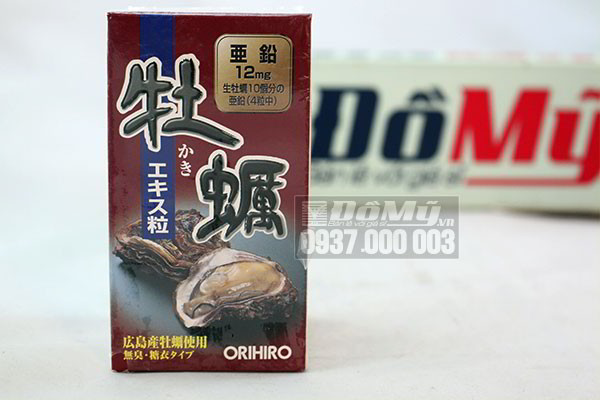 Viên uống tinh chất hàu tươi Orihiro 120 viên của Nhật Bản