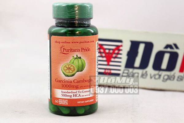 Viên uống giảm cân Garcinia Cambogia 500mg 60 viên của Mỹ