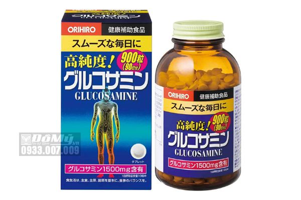 Viên uống Glucosamine 1500mg Orihiro của Nhật 900 viên