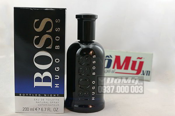 Nước Hoa Nam Hugo Boss Bottled Night Eau De Toilette 200ml của Pháp