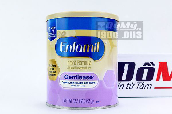 Sữa bột Enfamil Gentlease dành cho bé 352g