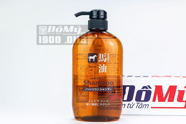 Dầu gội mỡ ngựa Horse Oil Non Silicon 600ml Nhật