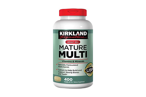 Bổ sung vitamin cho người trên 50 tuổi - Kirkland Mature Adults 50+ Multi 400 viên