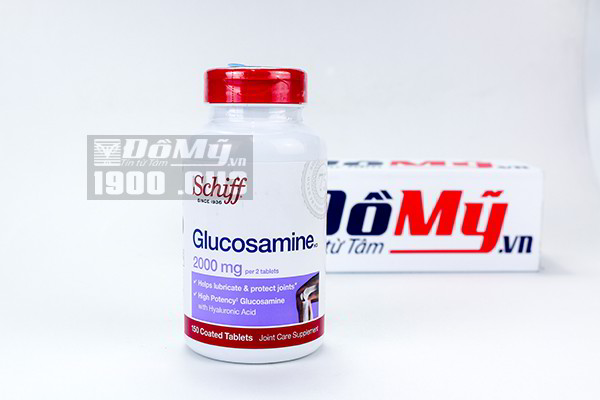 Viên uống Glucosamine Schiff 2000mg 150 viên nhập nguyên hộp từ Mỹ