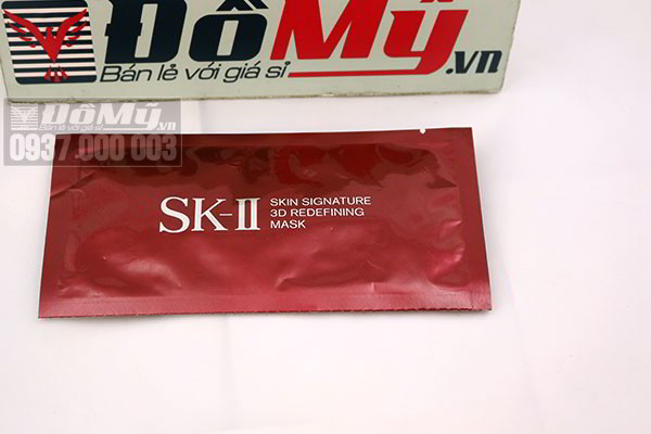 Mặt Nạ 3d Nâng Cơ Sk-II Skin Signature 3d Redefining Mask màu đỏ của Nhật