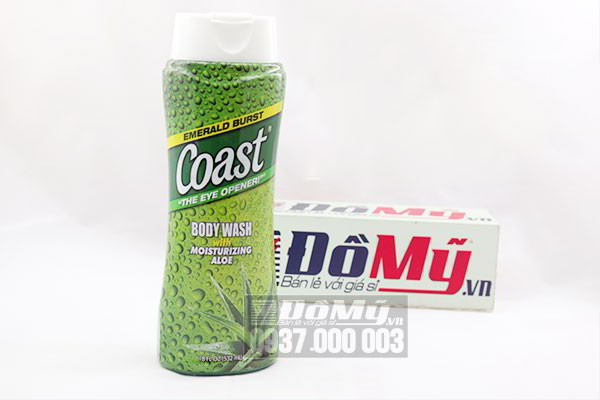 Sữa tắm Coast Body Wash with Moisturizing Aloe của Mỹ loại 532ml