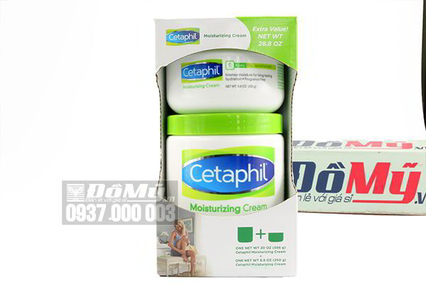 Bộ sữa dưỡng ẩm toàn thân Cetaphil Moisturizing Cream của Canada