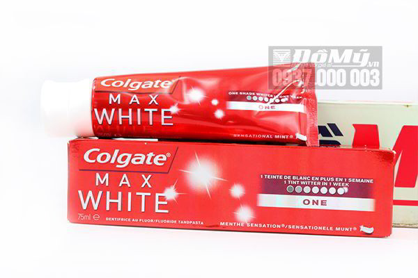 Kem đánh răng Colgate Max White 75ml của Mỹ