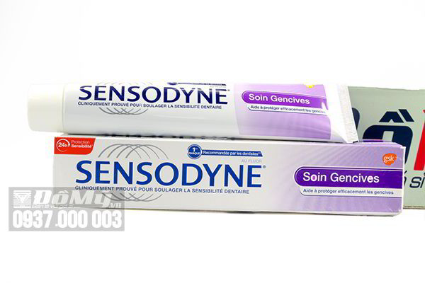 Kem đánh răng Sensodyne Soin Gencives dành cho răng bị ê buốt  của Mỹ