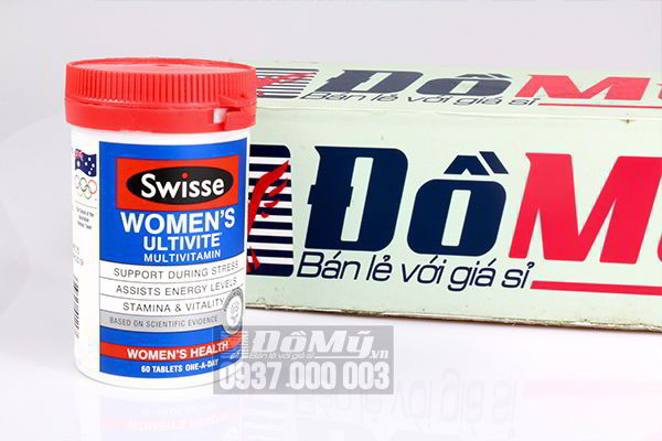 Vitamin tổng hợp cho nữ Swisse Women’s Ultivite Multivitamin 60 viên của Úc