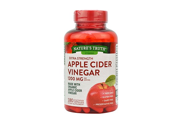 Viên uống giảm cân giấm táo Apple Cider Vinegra 1200mg 180 viên