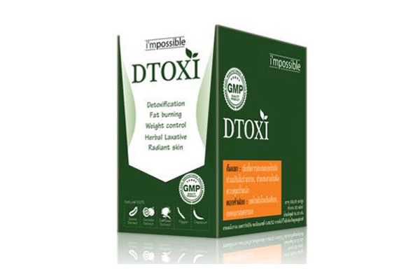 Viên uống thải độc giảm cân DTOXI I’mpossible Thái Lan