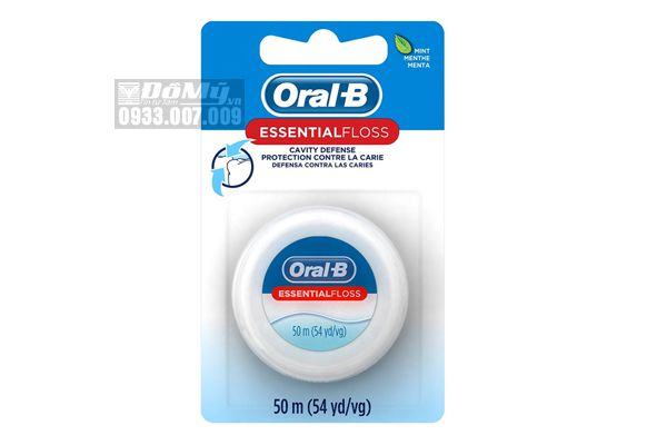 Chỉ nha khoa Oral-B Essential Flos (50m/vỉ)