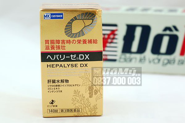 Viên uống thảo dược cao cấp thải độc gan Hepalyse DX của Nhật