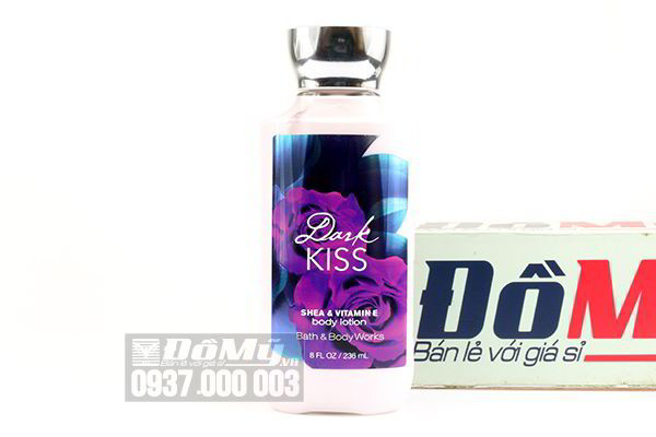 Sữa dưỡng thể Bath & Body Works Dark Kiss Shea & Vitamin E Body Lotion 236ml của Mỹ