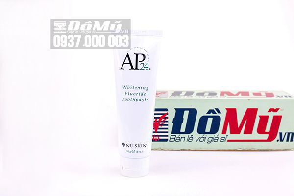 Kem đánh răng chống mảng bám AP- 24 Whitening Fluoride Toothpaste của Mỹ