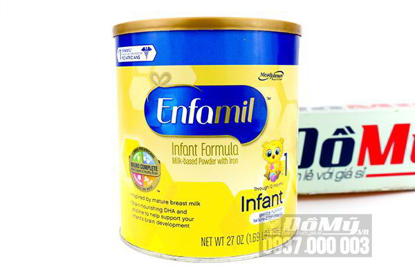 Sữa Enfamil Premium Infant Formula dành cho bé từ 0-12 tháng 765g của Mỹ