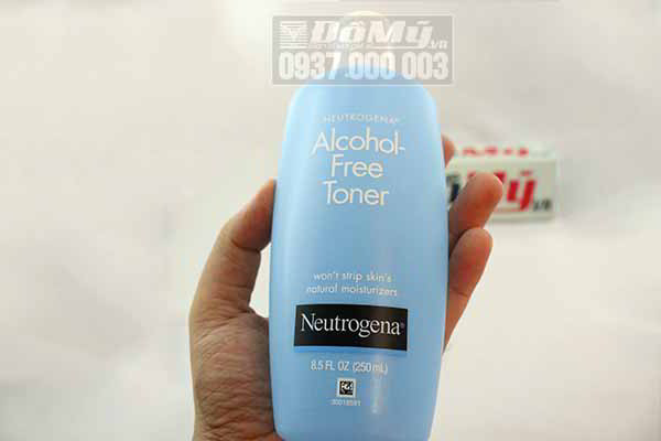 Nước hoa hồng Neutrogena Alcohol Free Toner 250ml từ Mỹ