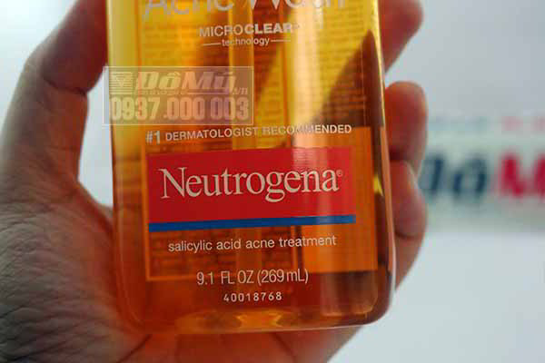 Rửa Mặt Trị Mụn Neutrogena Oil-Free Acne Wash 269ml từ Mỹ