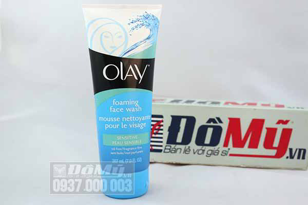 Sữa rửa mặt Olay Foaming Face Wash cho da nhạy cảm 207ml từ Mỹ