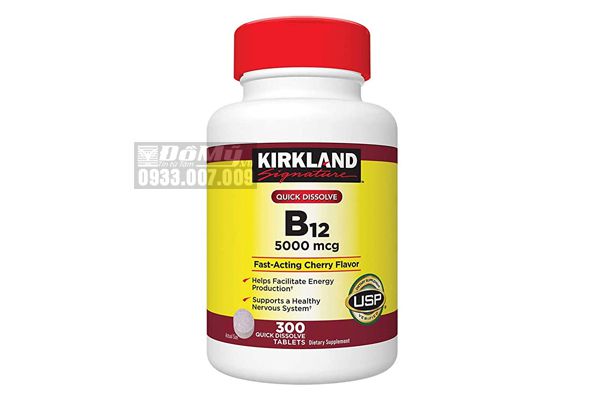 Vitamin B12 Kirkland Signature™ (5000 mcg) 300 viên